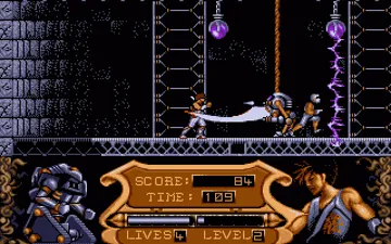 Strider II screen shot game playing